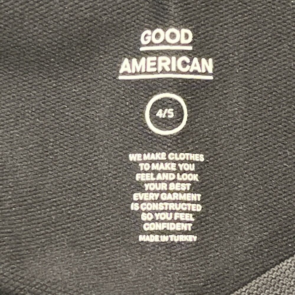 Good American NEW Maternity Seamless Leggings GP0230 BLACK Size 4/5 (XL/2XL) - Picture 10 of 13